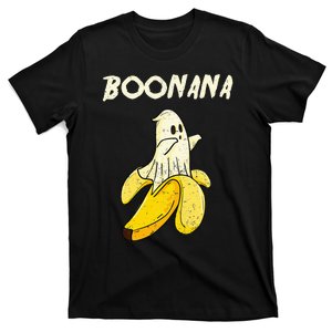 Funny Halloween Banana Ghost Gifts T-Shirt