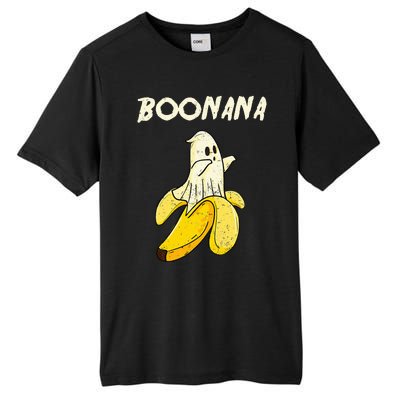 Funny Halloween Banana Ghost Gifts Tall Fusion ChromaSoft Performance T-Shirt