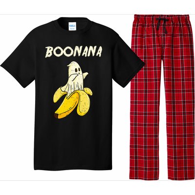 Funny Halloween Banana Ghost Gifts Pajama Set