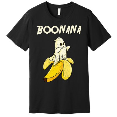 Funny Halloween Banana Ghost Gifts Premium T-Shirt