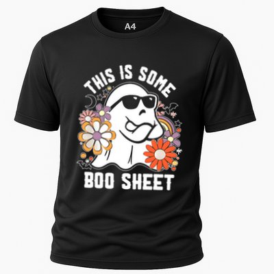 Funny Halloween Boo Ghost Costume This Is Some Boo Sheet Performance Shirt