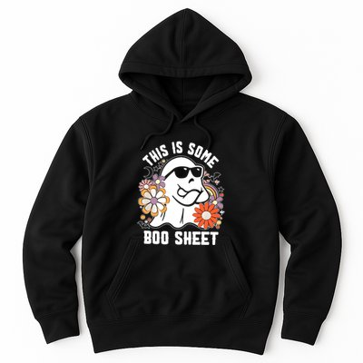 Funny Halloween Boo Ghost Costume This Is Some Boo Sheet Hoodie