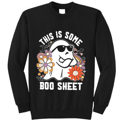 Funny Halloween Boo Ghost Costume This Is Some Boo Sheet Sweatshirt