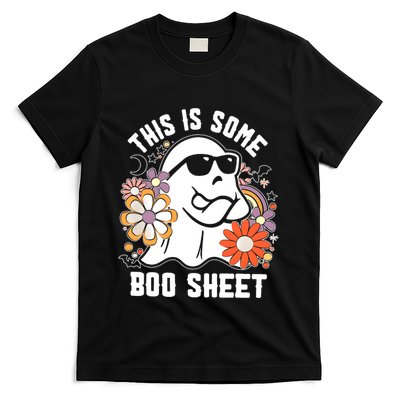 Funny Halloween Boo Ghost Costume This Is Some Boo Sheet T-Shirt