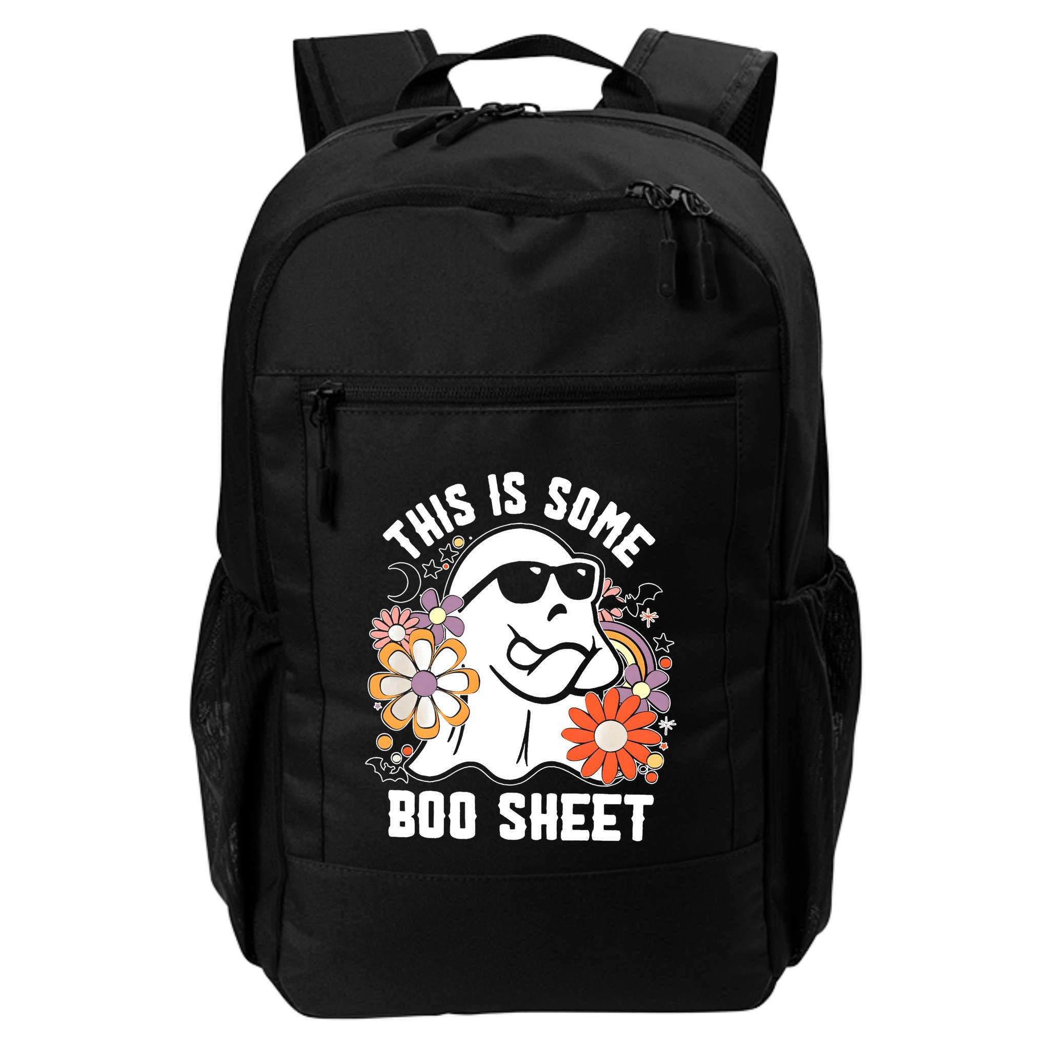 Funny Halloween Boo Ghost Costume This Is Some Boo Sheet Backpack