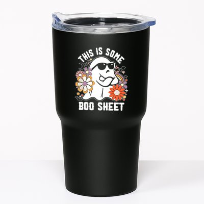 Funny Halloween Boo Ghost Costume This Is Some Boo Sheet Tumbler