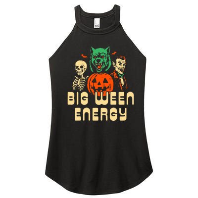 Funny Halloween Big Ween Energy Women’s Perfect Tri Rocker Tank