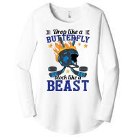 Funny Hockey Boy Ice Hockey Women's Perfect Tri Tunic Long Sleeve Shirt