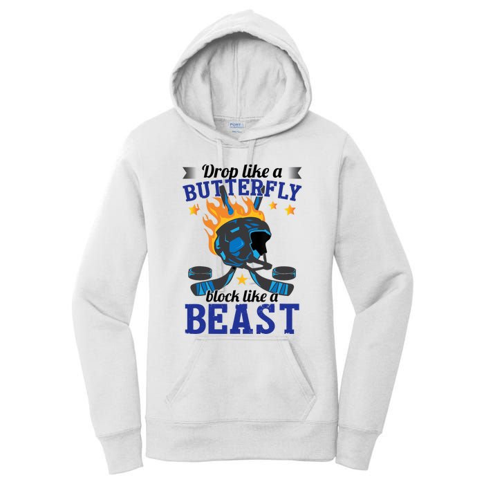 Funny Hockey Boy Ice Hockey Women's Pullover Hoodie