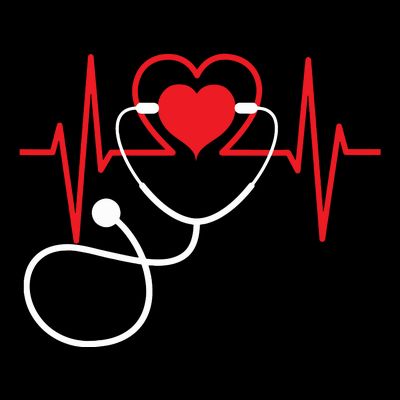 Funny Heart Beats Nurse Nursing Medical T-Shirt