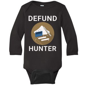 Funny Hunter Biden Conservative Republican Baby Long Sleeve Bodysuit