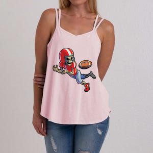 Football Halloween Boy Skeleton Halloween Women's Strappy Tank