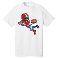 Football Halloween Boy Skeleton Halloween Tall T-Shirt