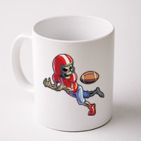 Football Halloween Boy Skeleton Halloween Coffee Mug