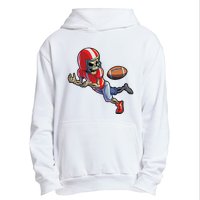 Football Halloween Boy Skeleton Halloween Urban Pullover Hoodie