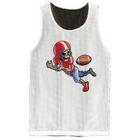 Football Halloween Boy Skeleton Halloween Mesh Reversible Basketball Jersey Tank