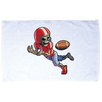 Football Halloween Boy Skeleton Halloween Microfiber Hand Towel