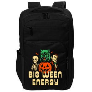 Funny Halloween Big Ween Energy Impact Tech Backpack