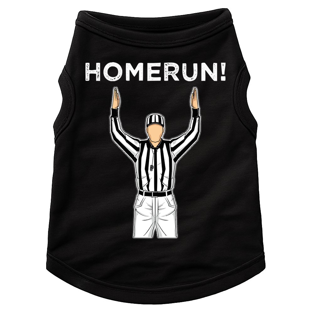 Funny HomeRun Baseball Football Up Doggie Tank