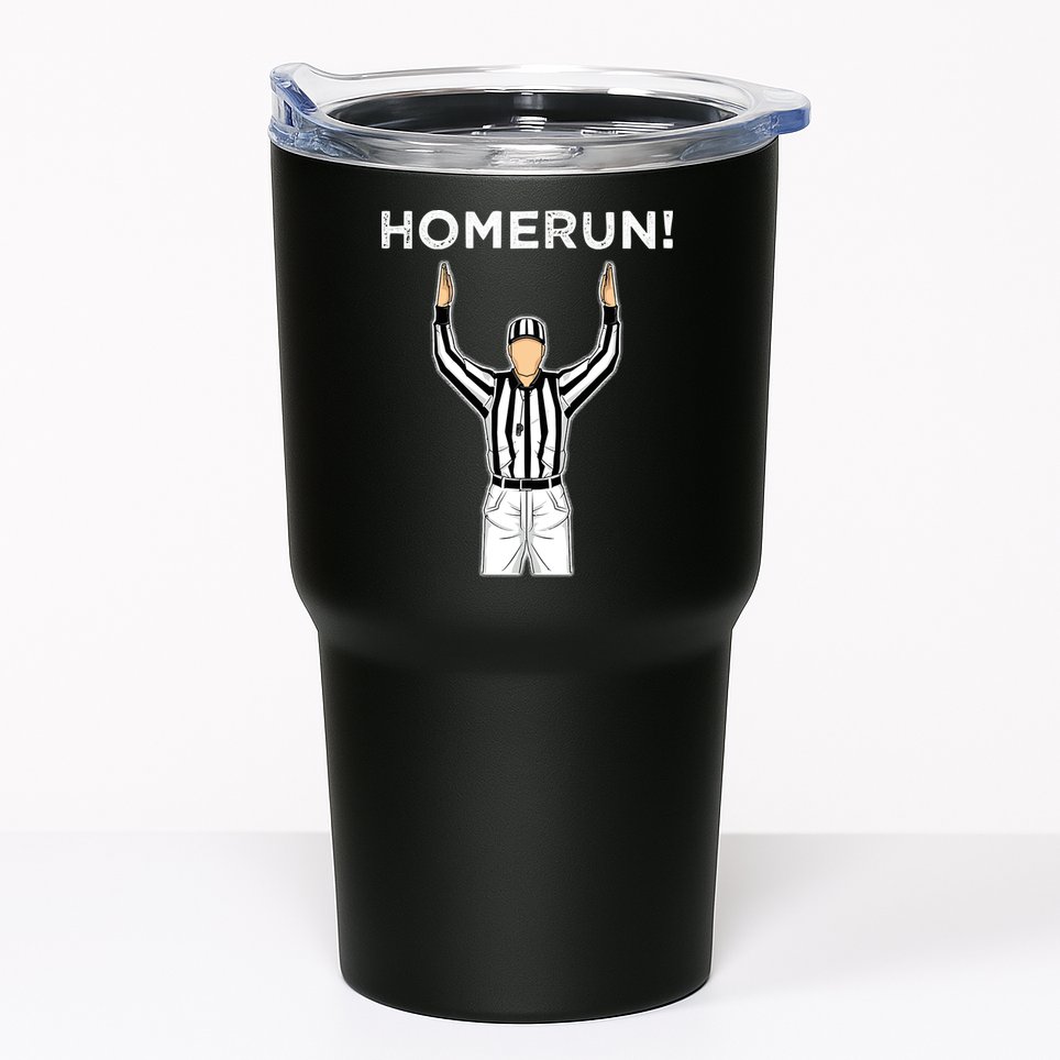 Funny HomeRun Baseball Football Up Tumbler