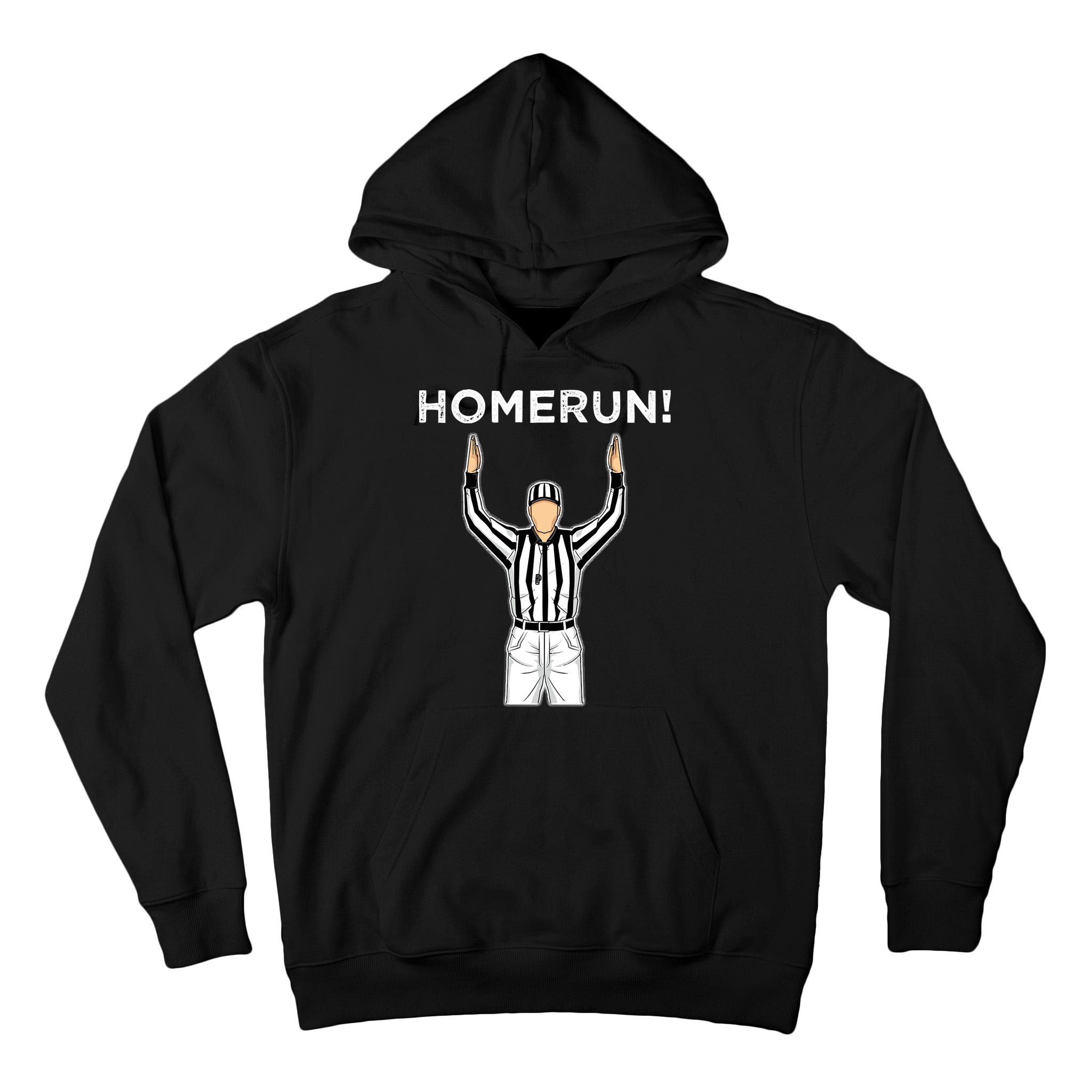 Funny HomeRun Baseball Football Up Tall Hoodie