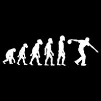 Funny Human Bowling Evolution Pin Ball Bowler Player 16 in Basic Backpack