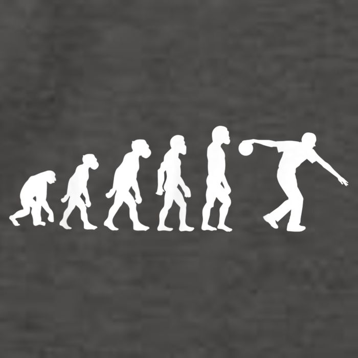 Funny Human Bowling Evolution Pin Ball Bowler Player Vector Backpack