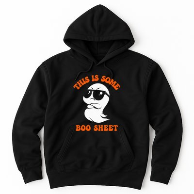 Funny Halloween Boo Ghost Costume This Is Some Boo Sheet Hoodie