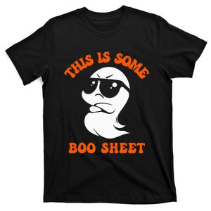 Funny Halloween Boo Ghost Costume This Is Some Boo Sheet T-Shirt