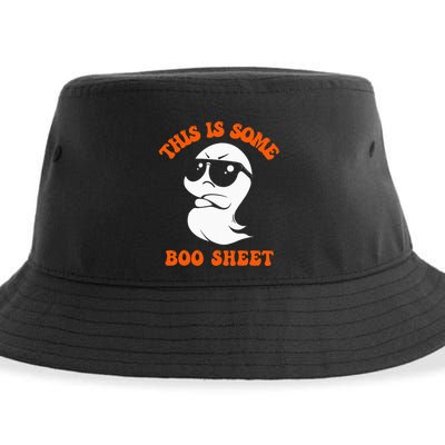 Funny Halloween Boo Ghost Costume This Is Some Boo Sheet Sustainable Bucket Hat