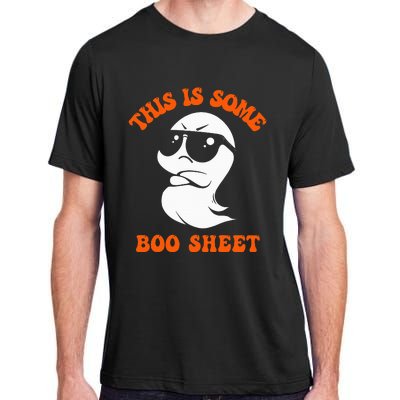 Funny Halloween Boo Ghost Costume This Is Some Boo Sheet Adult ChromaSoft Performance T-Shirt