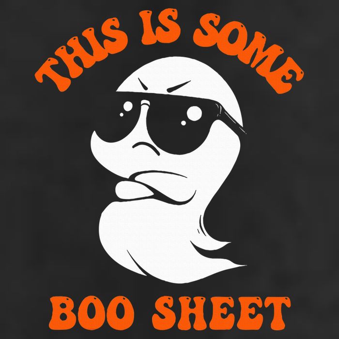 Funny Halloween Boo Ghost Costume This Is Some Boo Sheet Large Microfiber Waffle Golf Towel