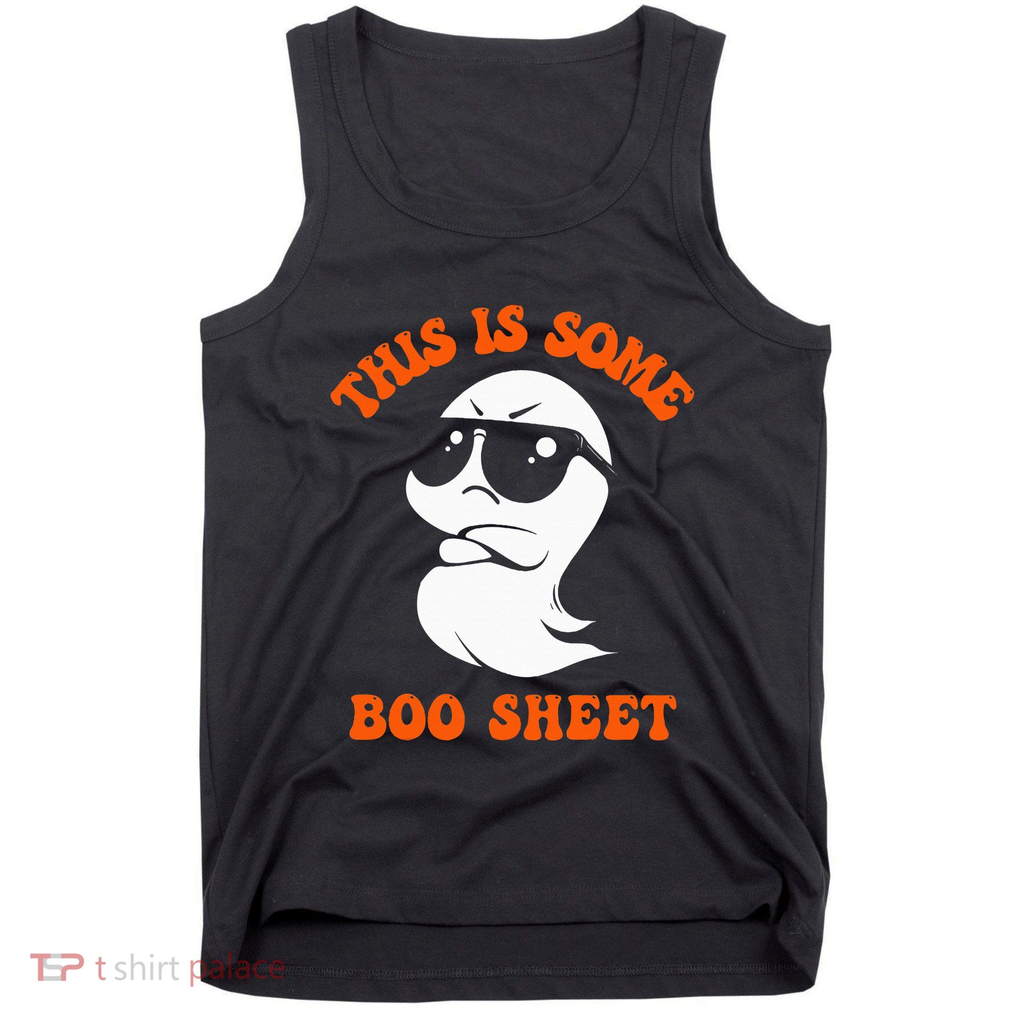 Funny Halloween Boo Ghost Costume This Is Some Boo Sheet Tank Top