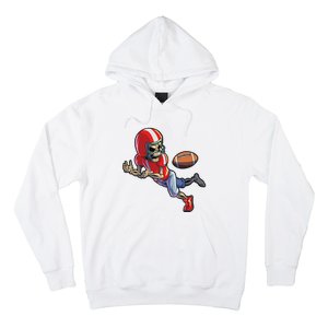 Football Halloween Boy Skeleton Halloween Hoodie