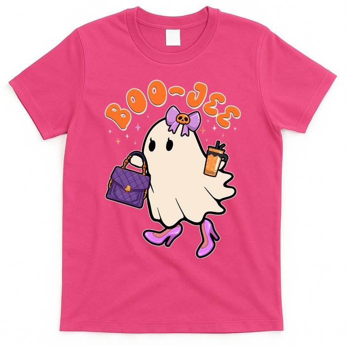 Funny Halloween BooJee Bougie Ghost Girl T-Shirt