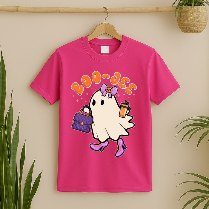 Funny Halloween BooJee Bougie Ghost Girl T-Shirt