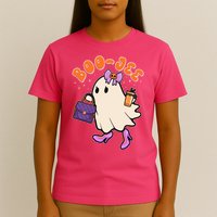 Funny Halloween BooJee Bougie Ghost Girl T-Shirt