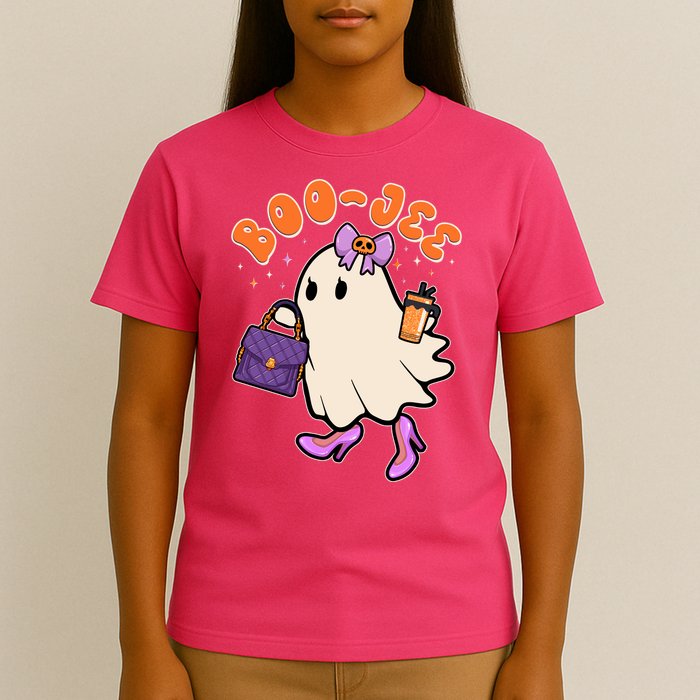 Funny Halloween BooJee Bougie Ghost Girl T-Shirt