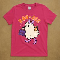 Funny Halloween BooJee Bougie Ghost Girl T-Shirt