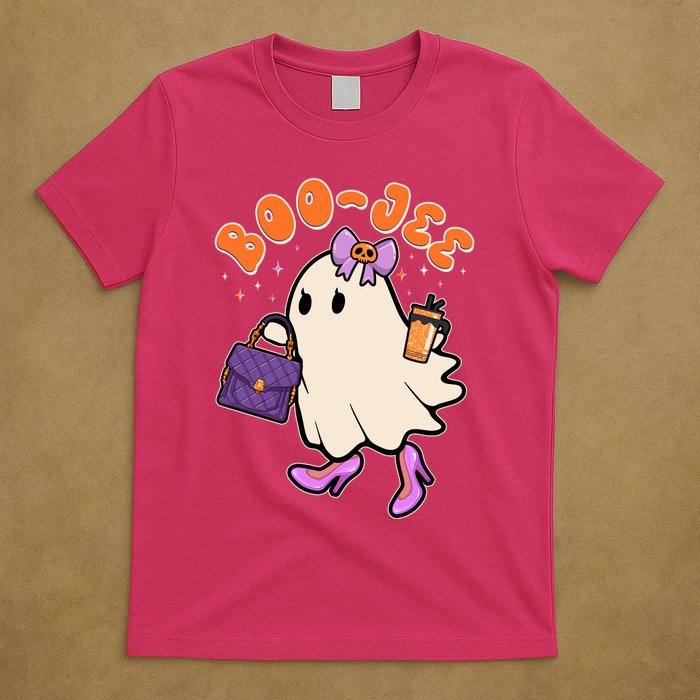 Funny Halloween BooJee Bougie Ghost Girl T-Shirt