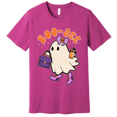 Funny Halloween BooJee Bougie Ghost Girl Premium T-Shirt