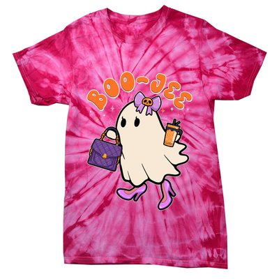 Funny Halloween BooJee Bougie Ghost Girl Tie-Dye T-Shirt