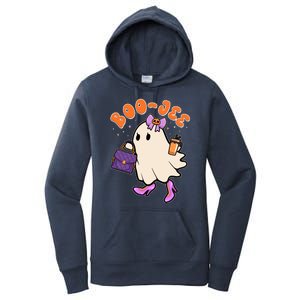 Funny Halloween BooJee Bougie Ghost Girl Women's Pullover Hoodie