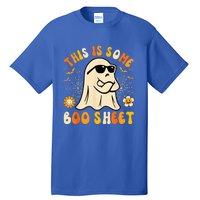 Funny Halloween Boo Ghost Costume This Is Some Boo Sheet Tall T-Shirt