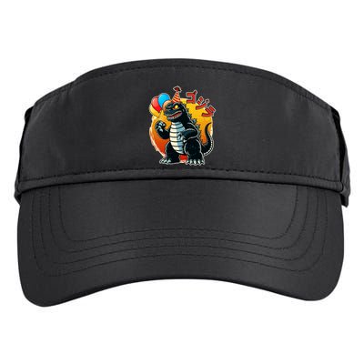 Funny Happy Birthday Japanese Kaiju Monster Adult Drive Performance Visor