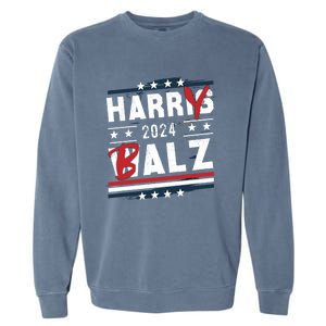 Funny Harry Balz Gift Garment-Dyed Sweatshirt