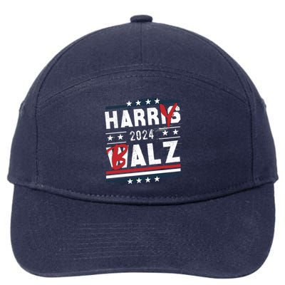 Funny Harry Balz Gift 7-Panel Snapback Hat