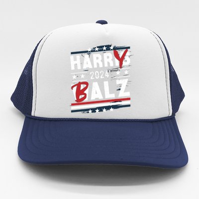 Funny Harry Balz Gift Trucker Hat