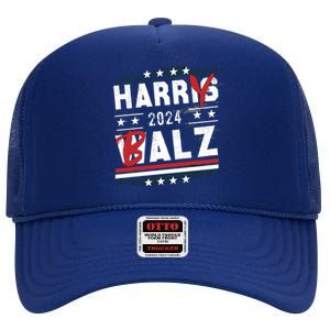 Funny Harry Balz Gift High Crown Mesh Back Trucker Hat