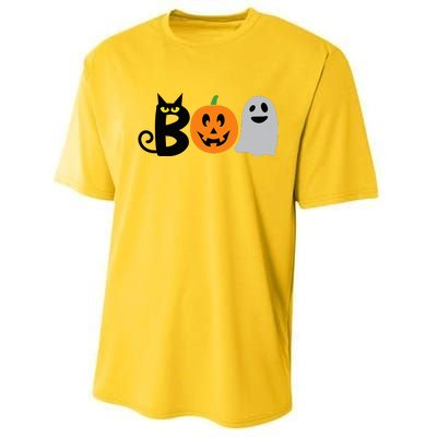 Funny Halloween BOO Pumpkins Costume Performance Sprint T-Shirt